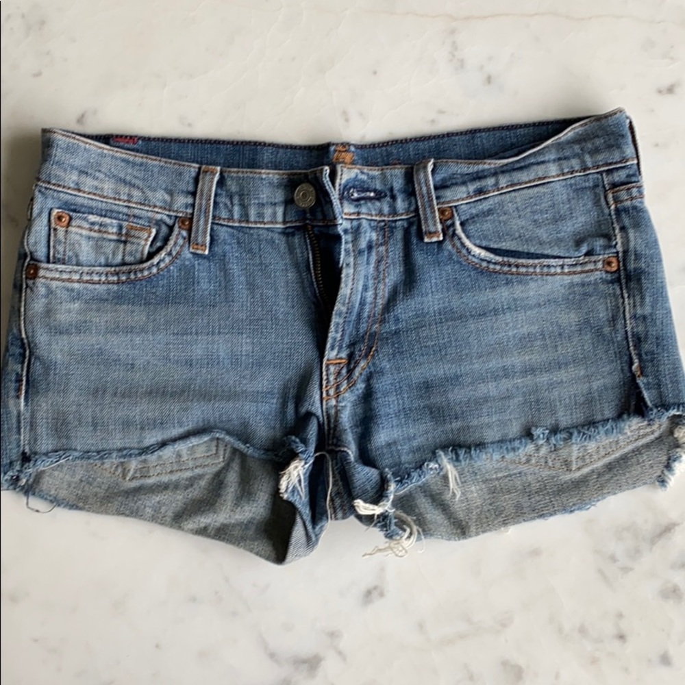 7 for all Mankind shorts